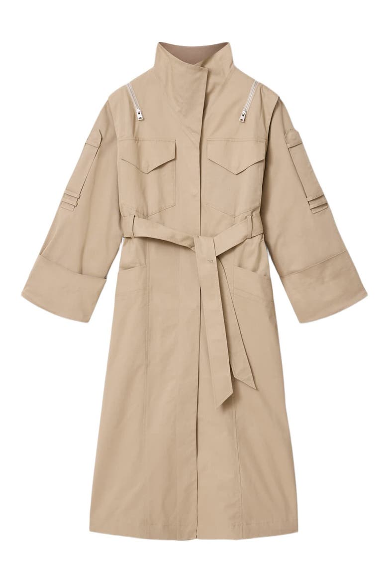 Clayton Trench Coat, Alternate, color, CEMENT GREY