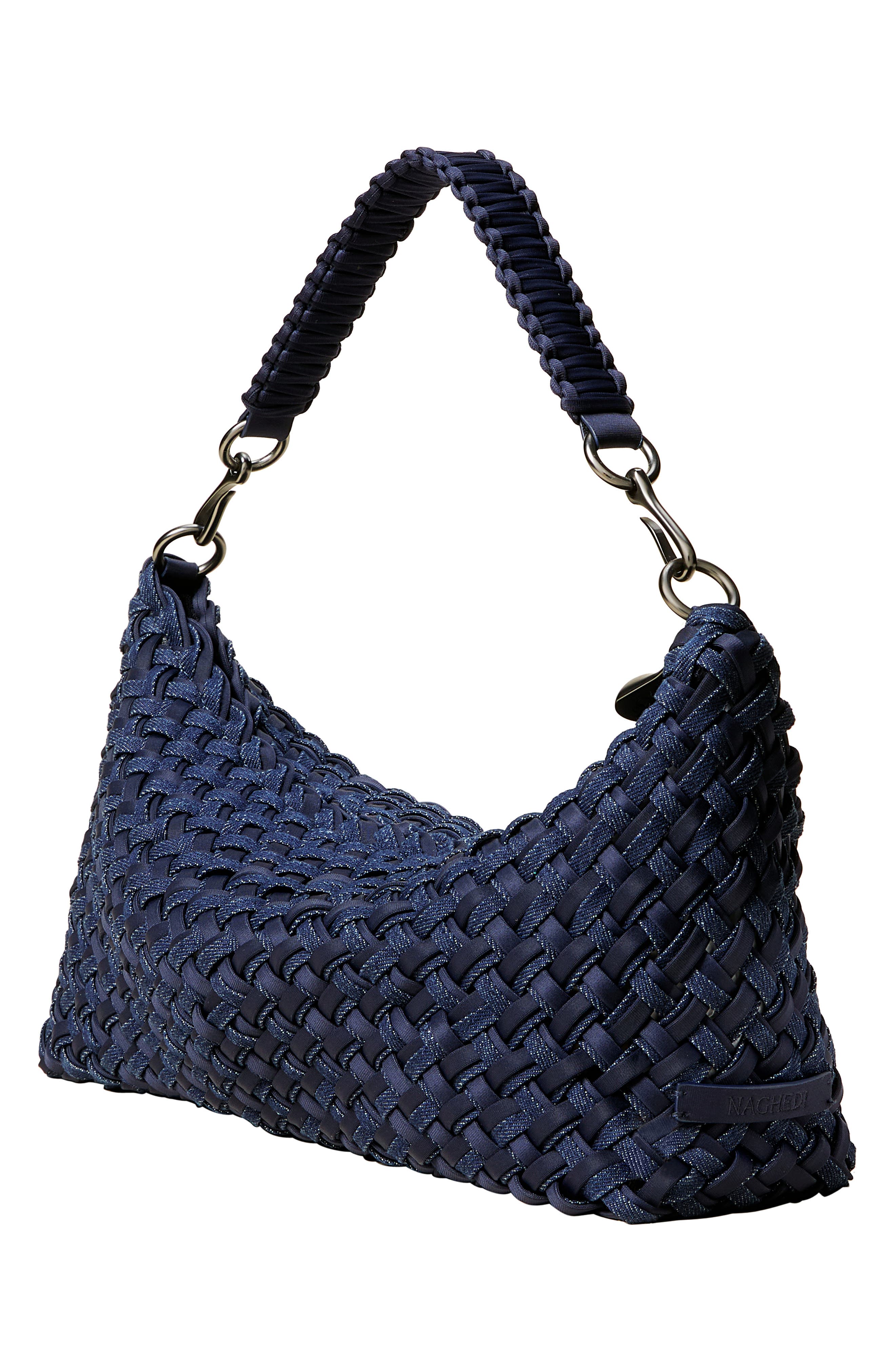 NAGHEDI Small Porto Half Moon Shoulder Bag, Alternate, color, 