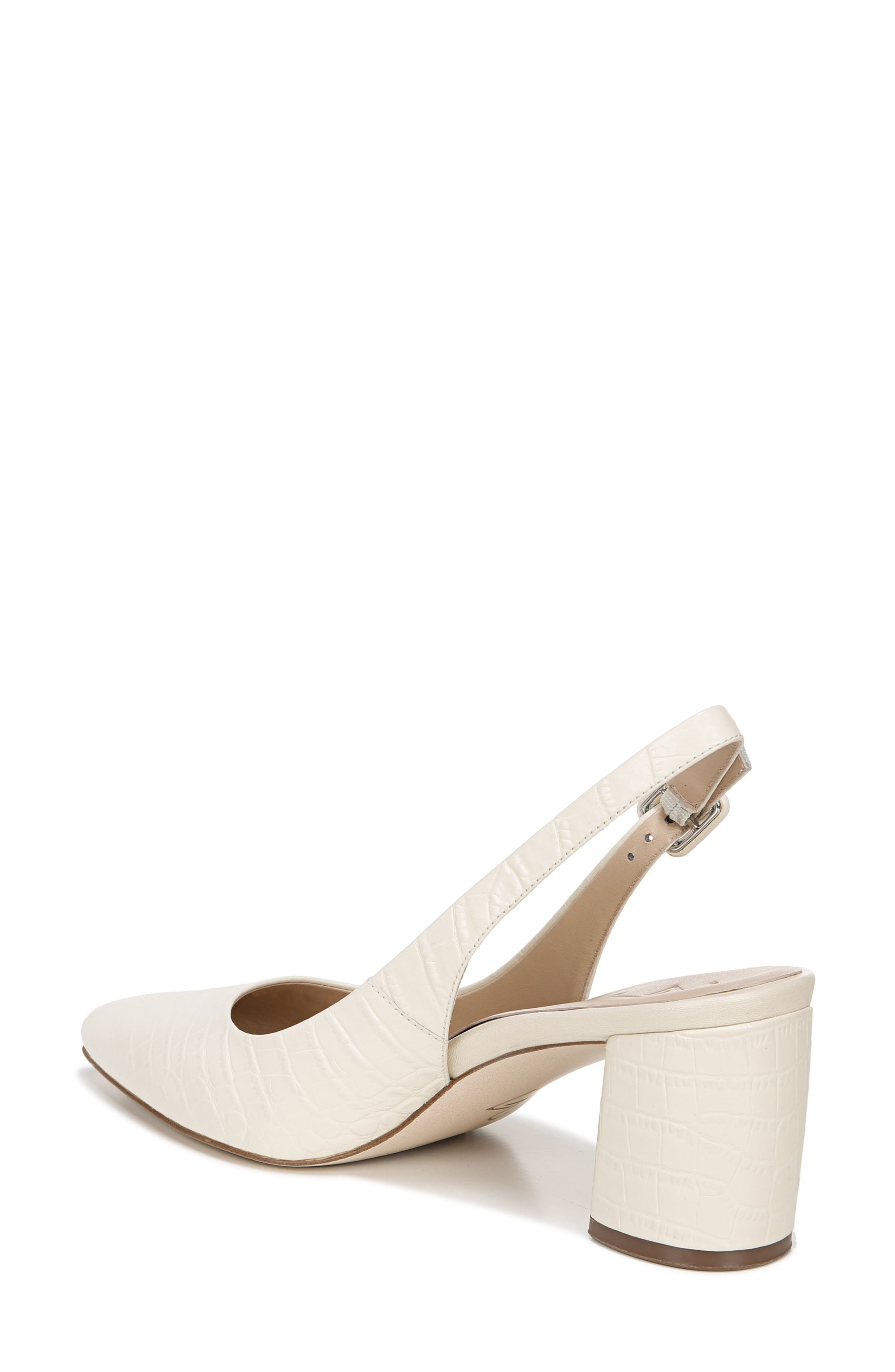 27 Edit Meera Slingback Pump, Alternate, color, IVORY CROCO PRINT LEATHER