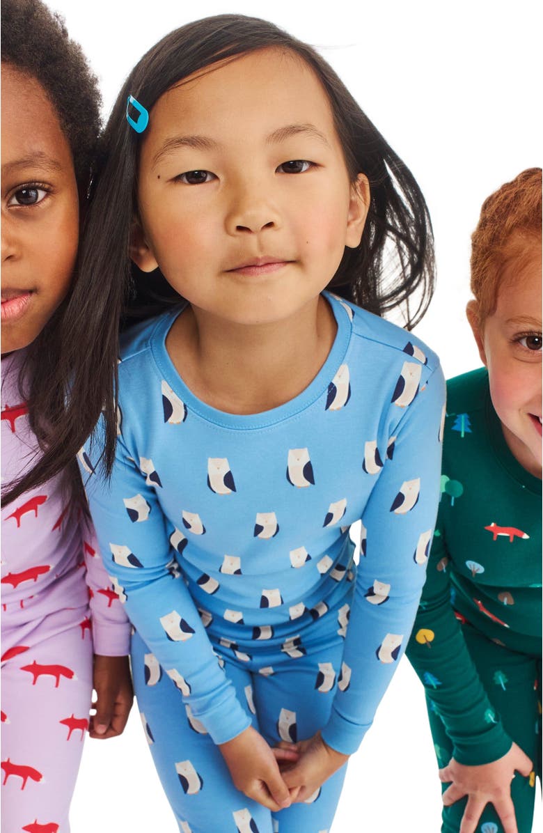 Primary Kids Organic Long Sleeve Pj Top, Alternate, color, 