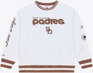 Mitchell & Ness Men's Mitchell & Ness  White San Diego Padres Arctic Fleece Sweatshirt