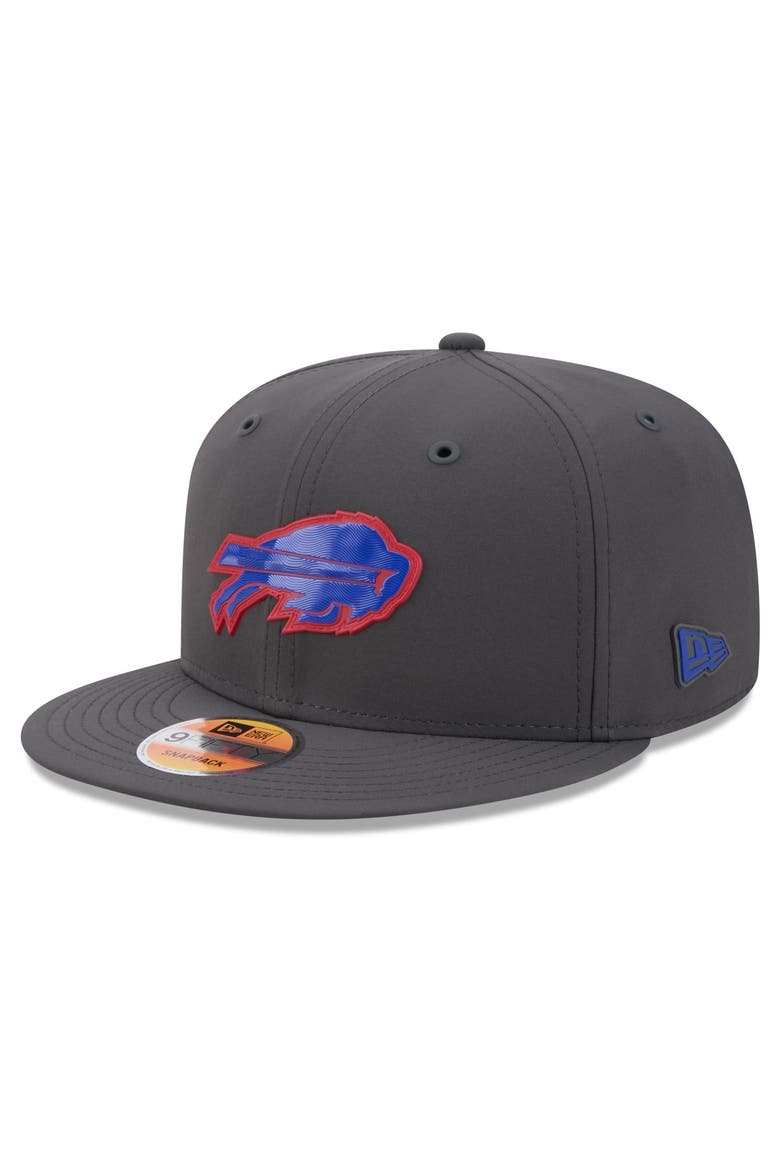 Men's New Era Gray Buffalo Bills 2026 Sideline Alternate 9FIFTY Snapback Hat, Main, color, Gray