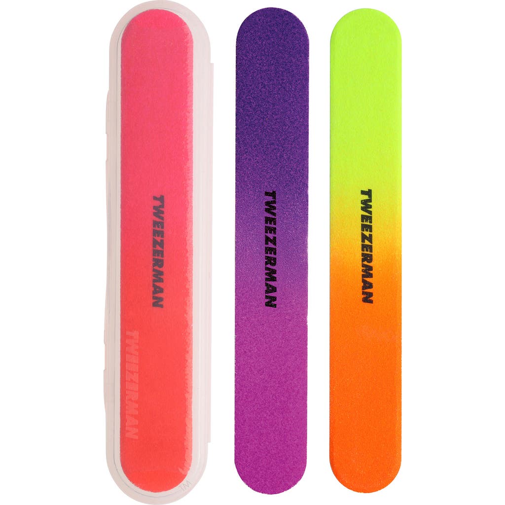 Tweezerman Neon Filemates In Multi