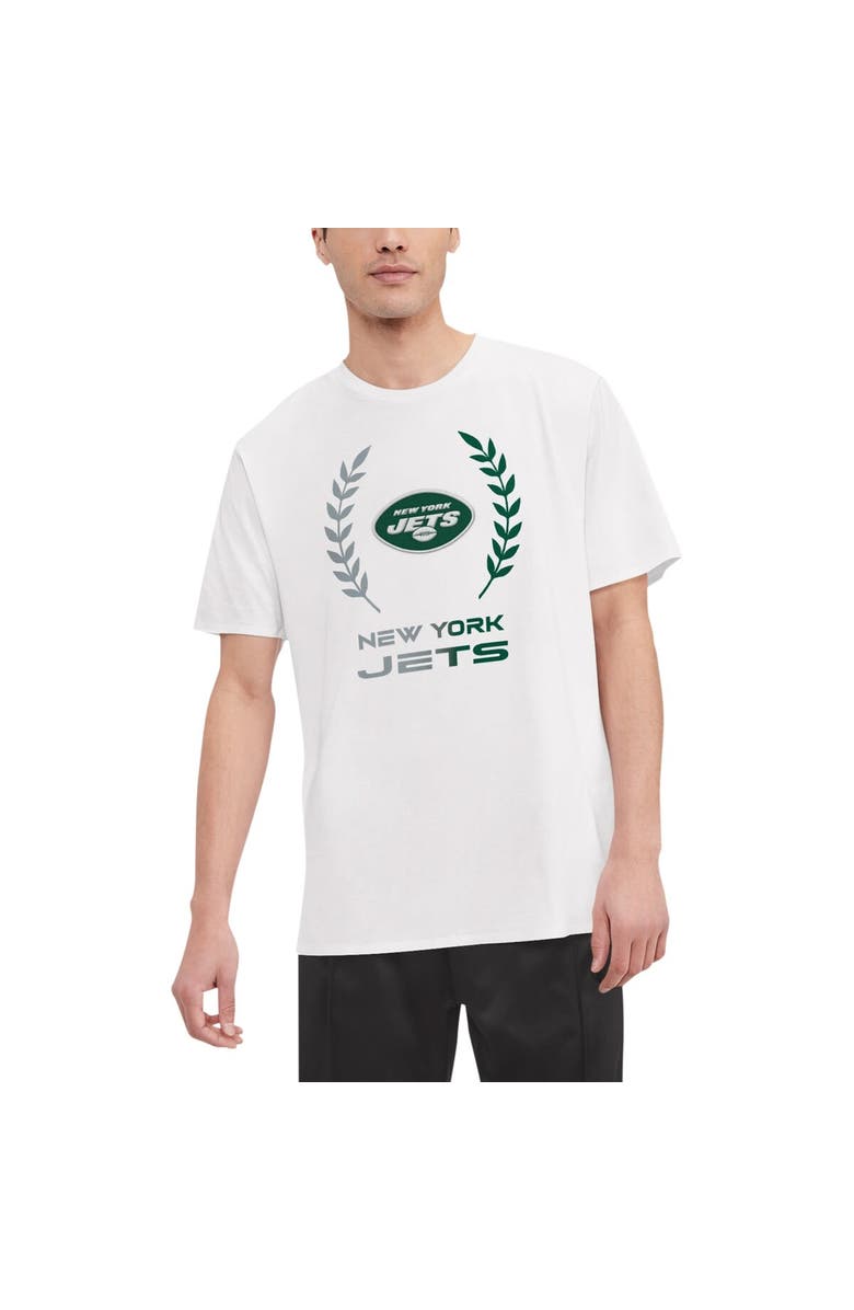 Tommy Hilfiger Men's Tommy Hilfiger White New York Jets Miles T-Shirt, Alternate, color,
