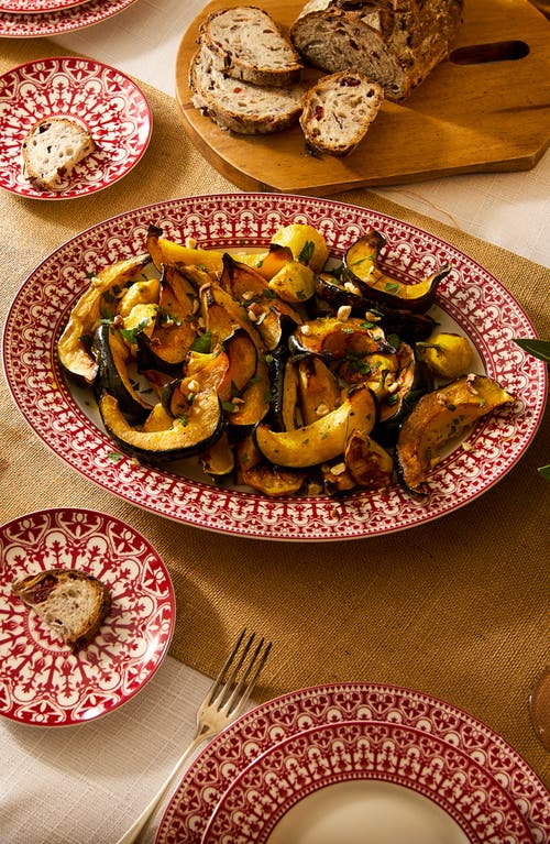 Caskata Casablanca Crimson Small Plates In Red