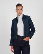 Kettlewell Harper Suede Bomber Jacket