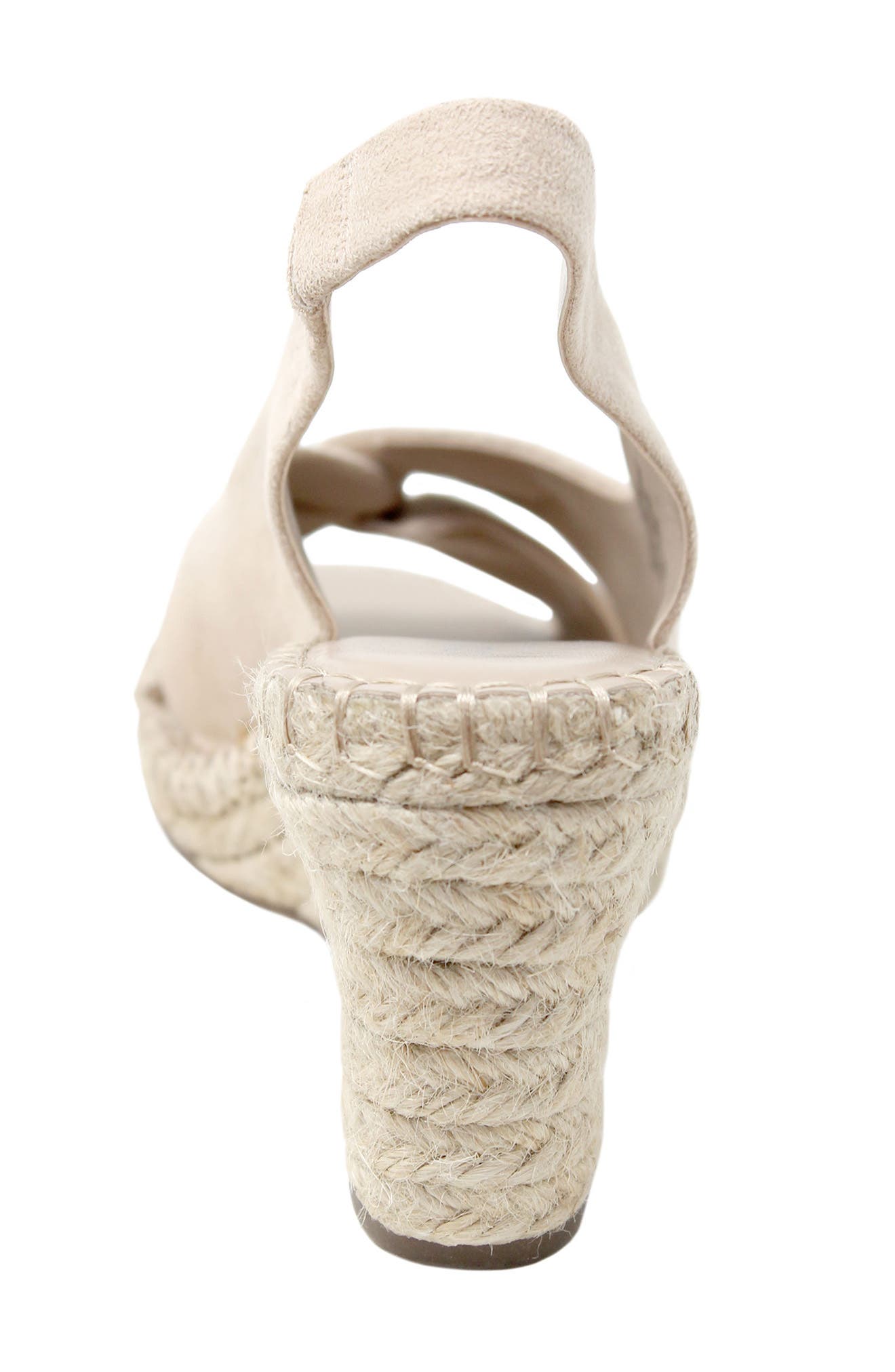 Charles by Charles David Notable Espadrille Wedge Slingback Sandal, Alternate, color, Beige