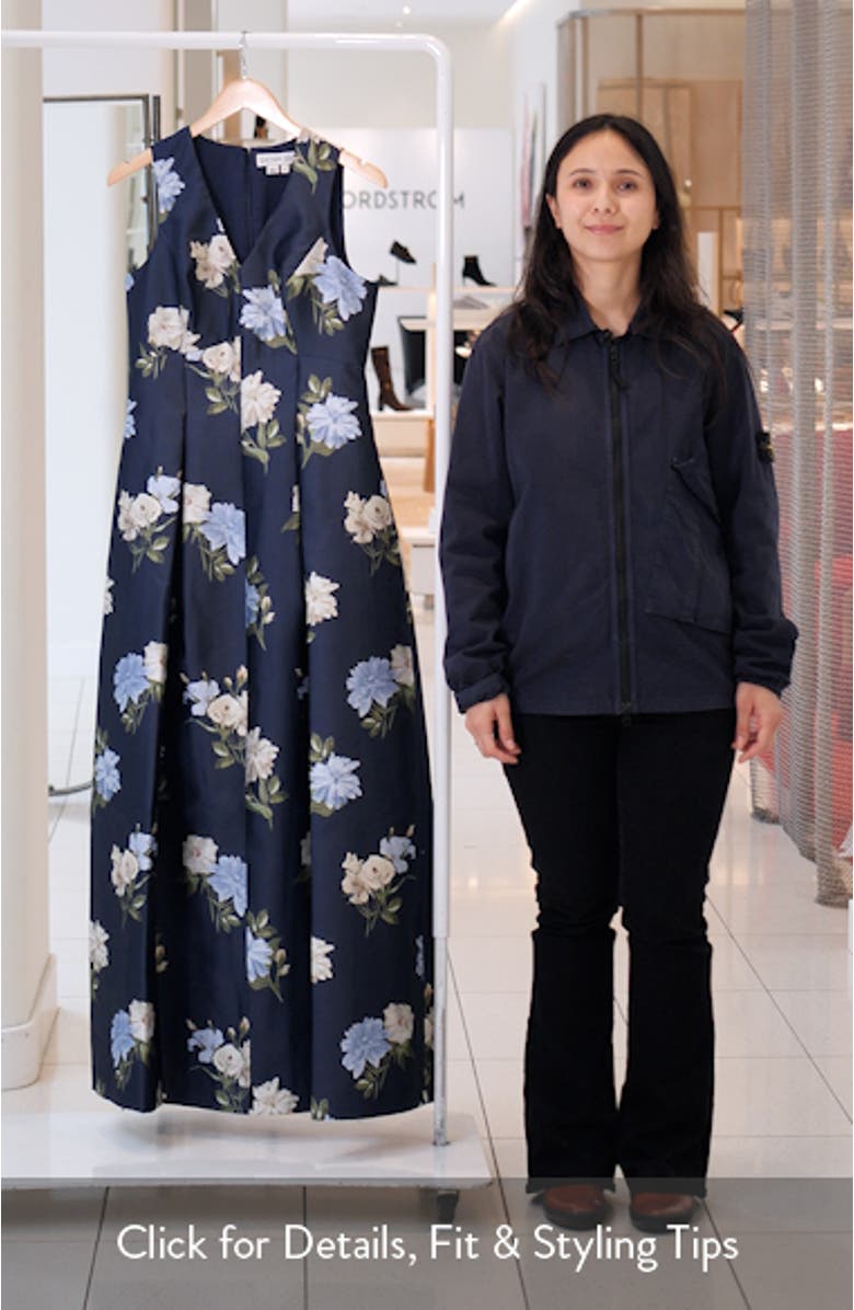 Brooklynne Floral Mikado Gown, sales video thumbnail