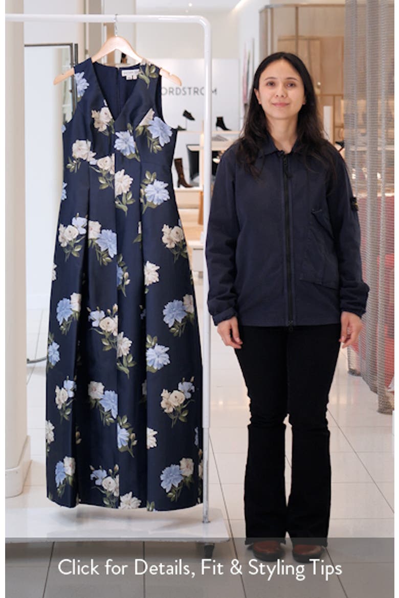 Brooklynne Floral Mikado Gown video