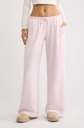 BP. Narrow Waistband Baggy Wide Leg Sweatpants