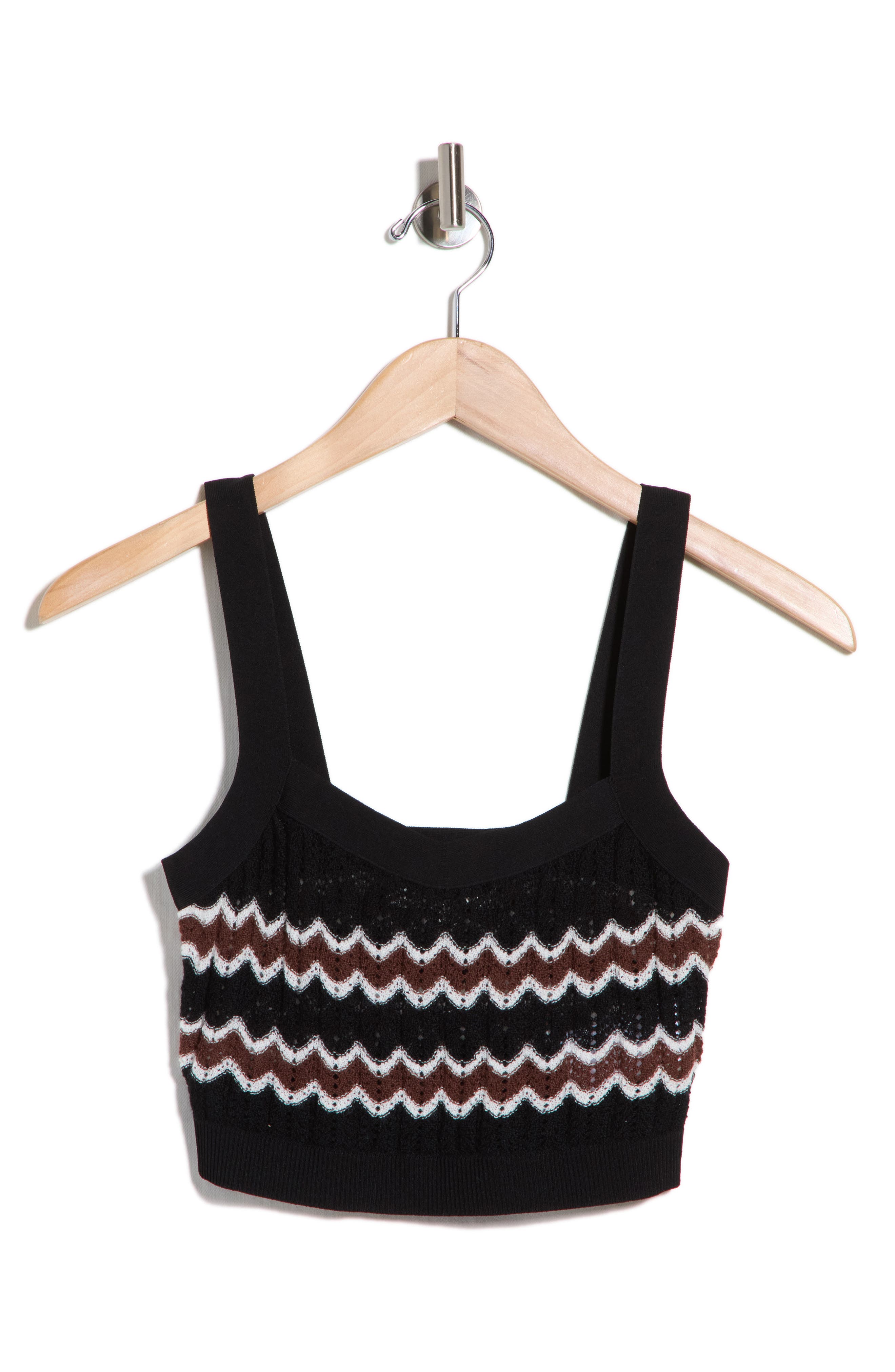 Diane von Furstenberg Stephanie Crop Sweater Tank