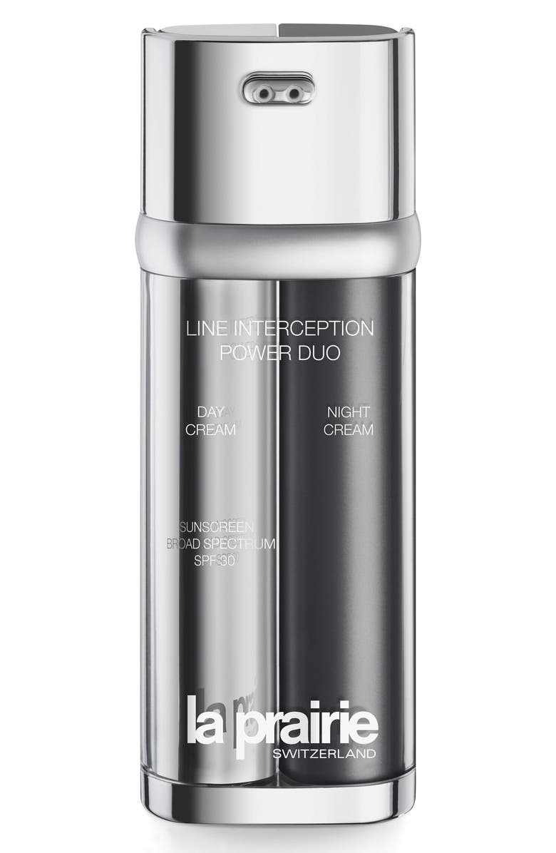 La Prairie Line Interception Power Duo Cream, Main, color, 