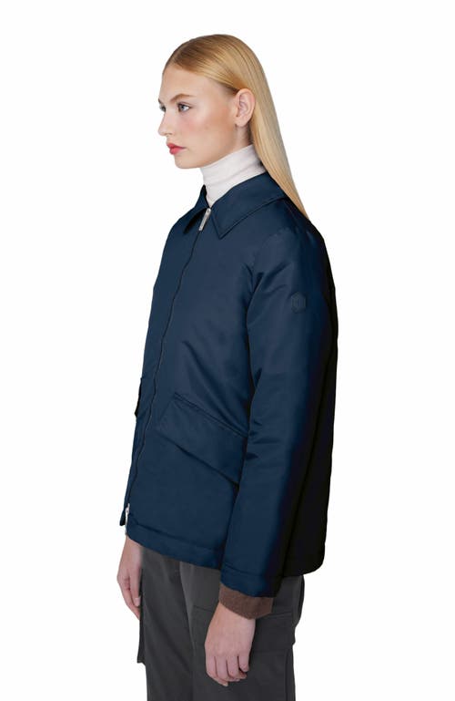 Quartz Co. Adele | Lightweight Insulated Jacket In True Navy
