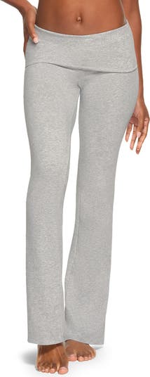 パンツ SKIMS COTTON JERSEY FOLDOVER PANT SKIMS Stretch Cotton Jersey Foldover Pants | Nordstrom