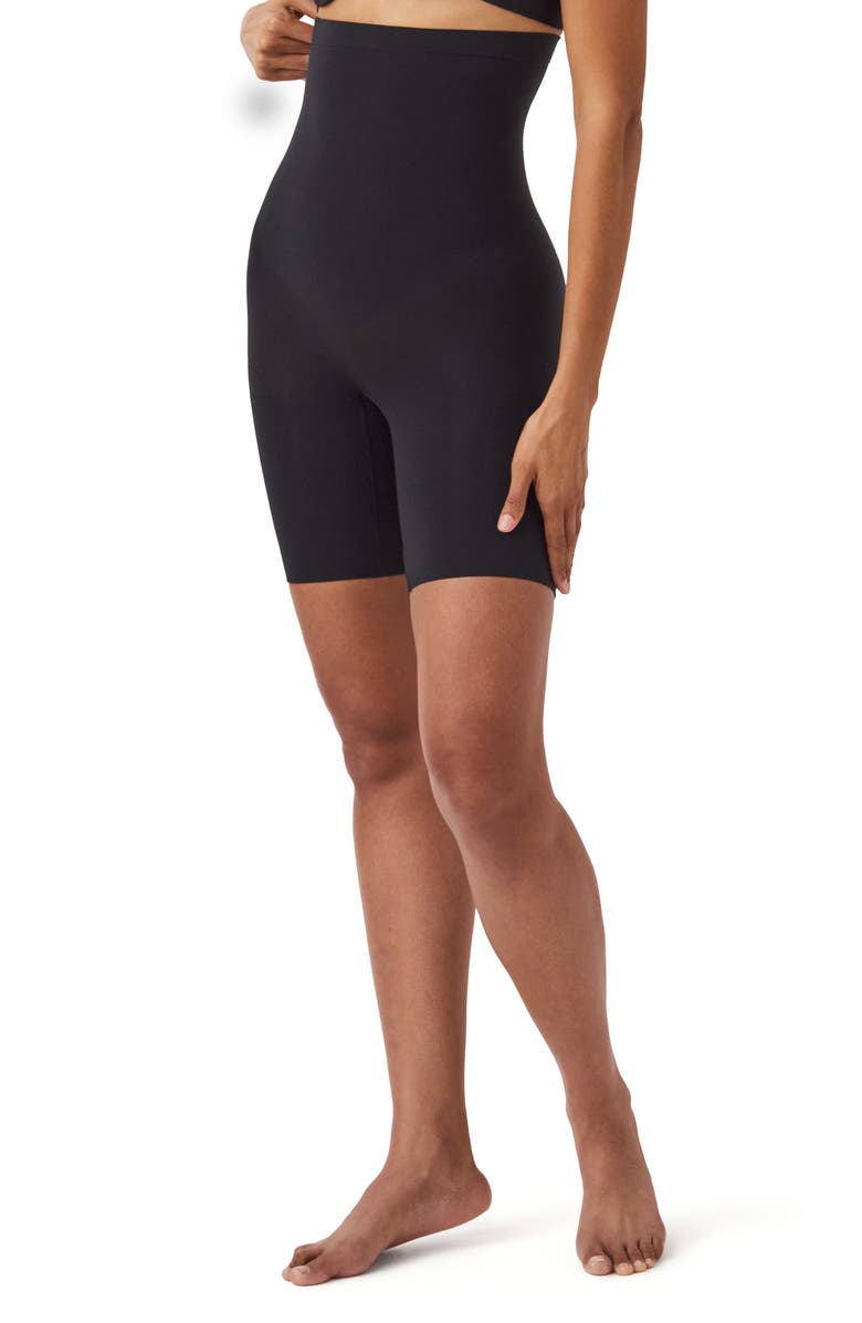 SPANX<sup>®</sup> SPANXsculpt<sup>™</sup> Seamless Power High Waist Mid Thigh Shorts, Alternate, color, 
