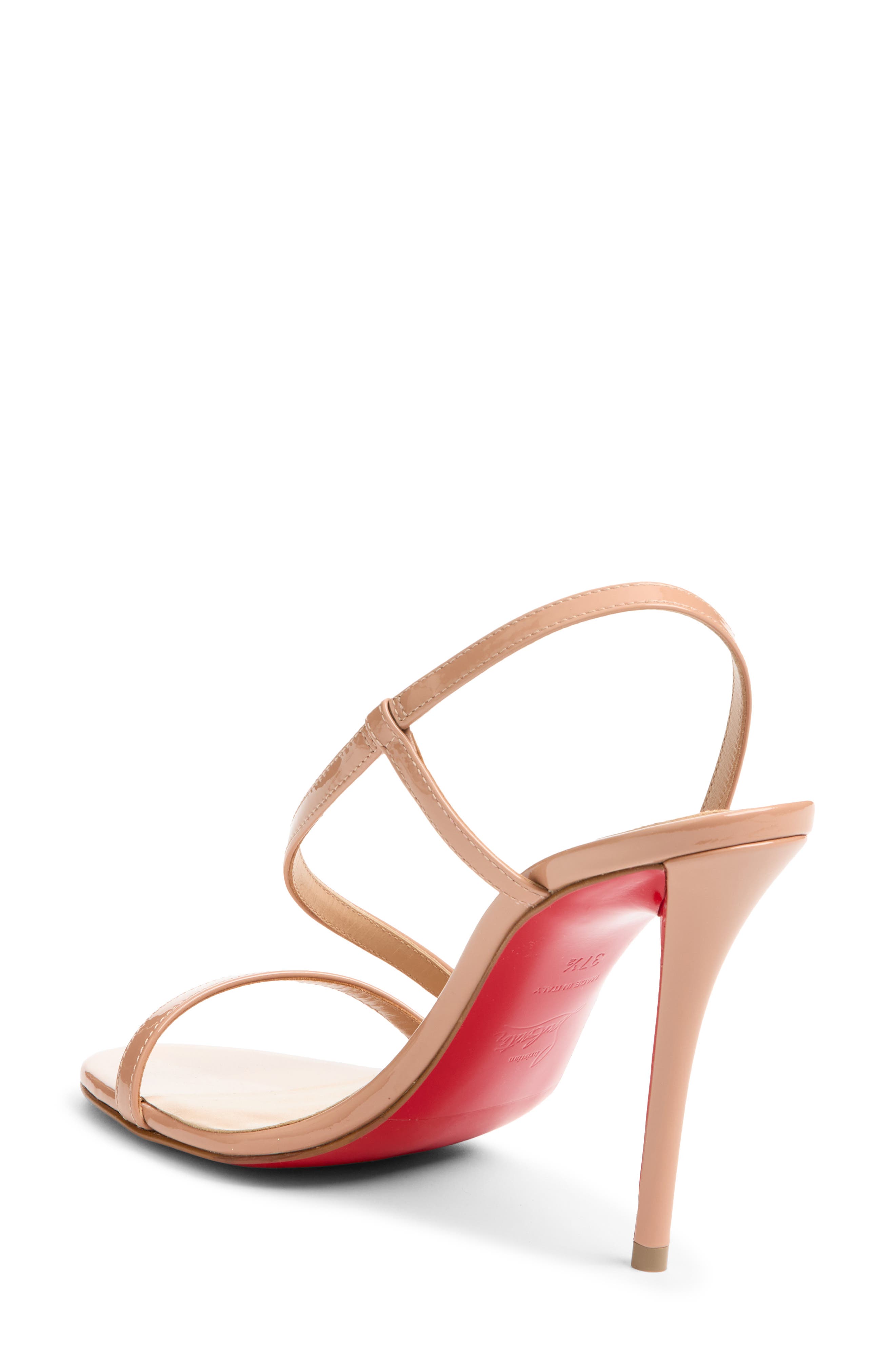 Rosa Z Patent Leather Sandal, Alternate, color, N295 BLUSH/ LIN BLUSH