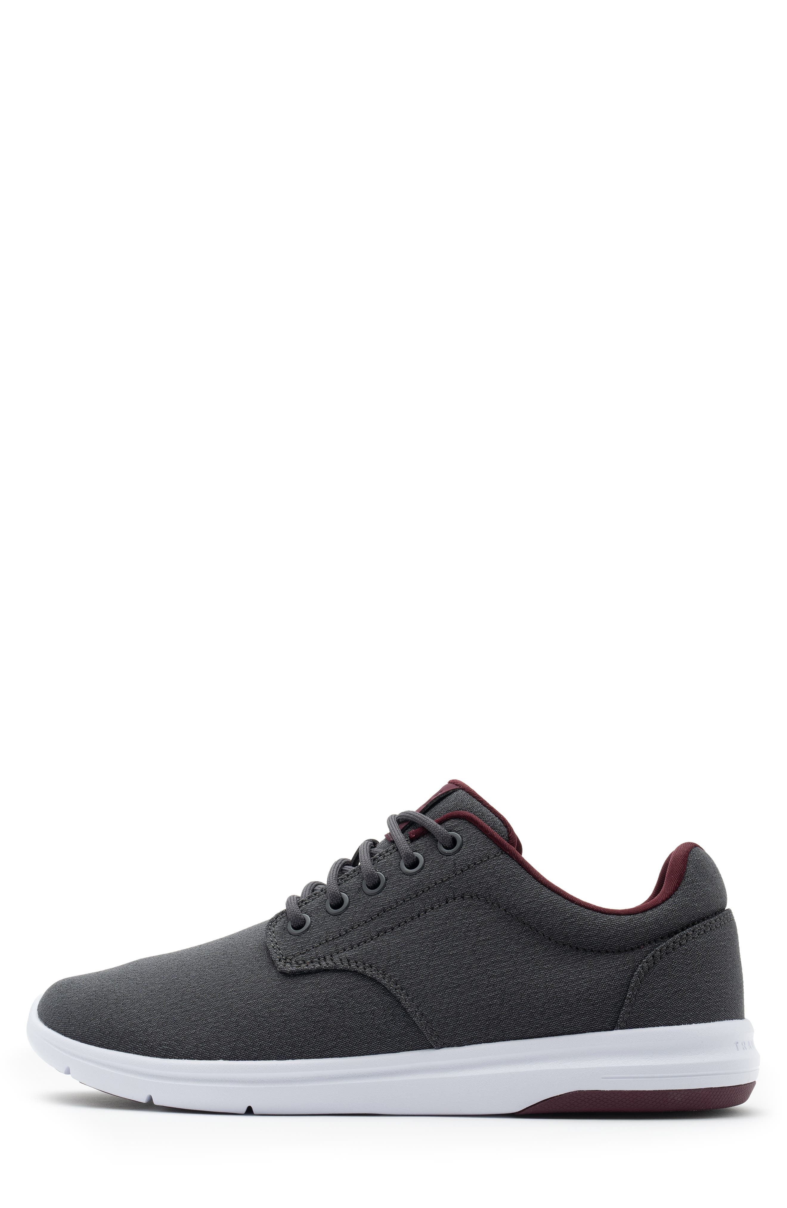 The Daily II Woven Sneaker, Alternate, color, HEATHER GREY PINSTRI