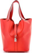 Pre-Owned Hermes Picotin Lock Bag Tressage Epsom MM