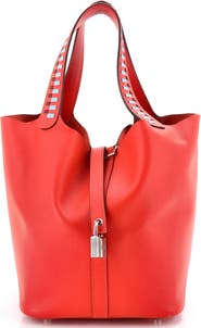 Pre-Owned Hermes Picotin Lock Bag Tressage Epsom MM