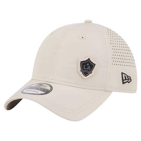 Men's New Era  Tan LA Galaxy Active 9TWENTY Adjustable Hat