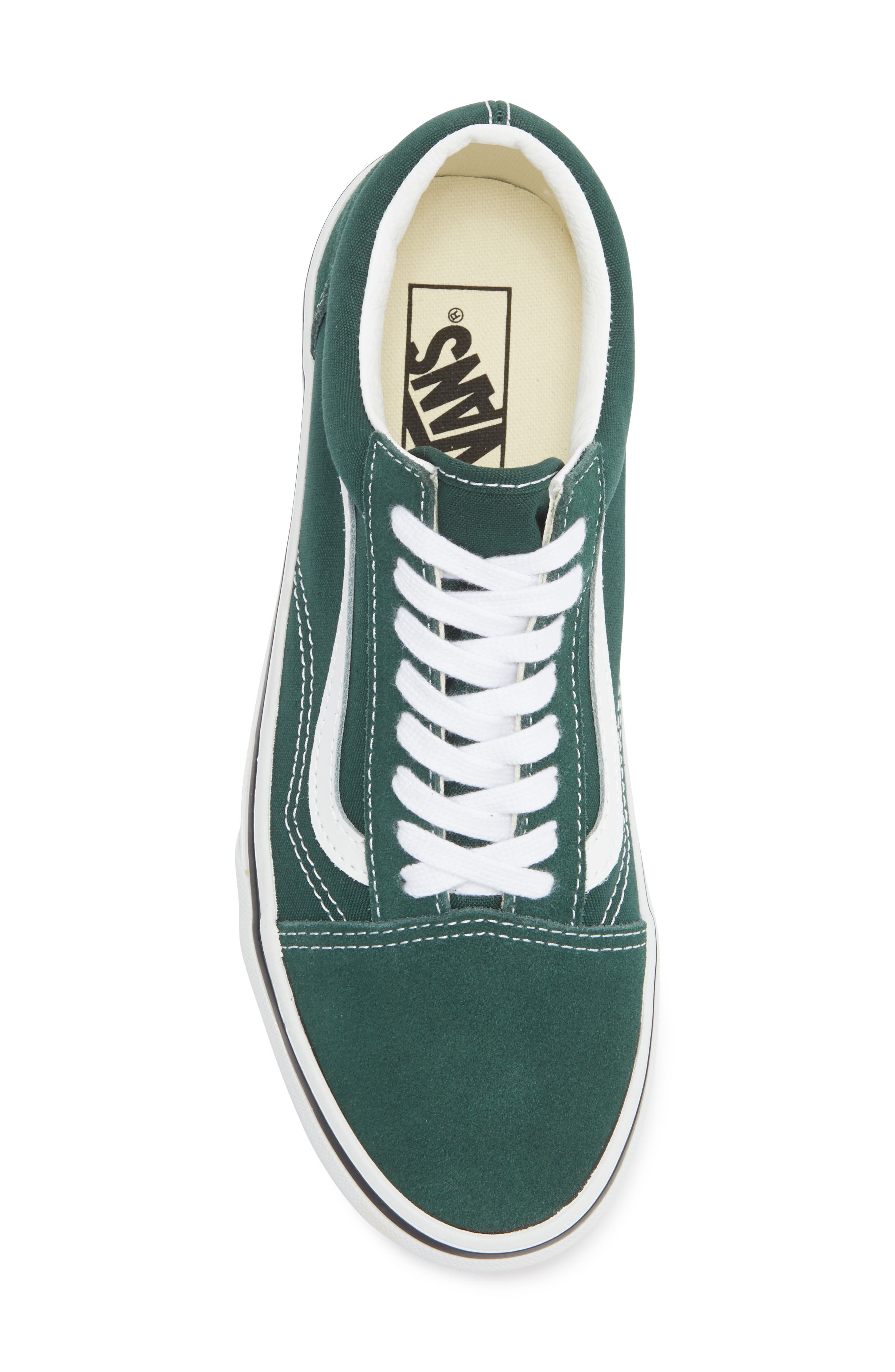 Vans U Old Skool Platform Sneakers, Alternate, color, Color Theory Emerald