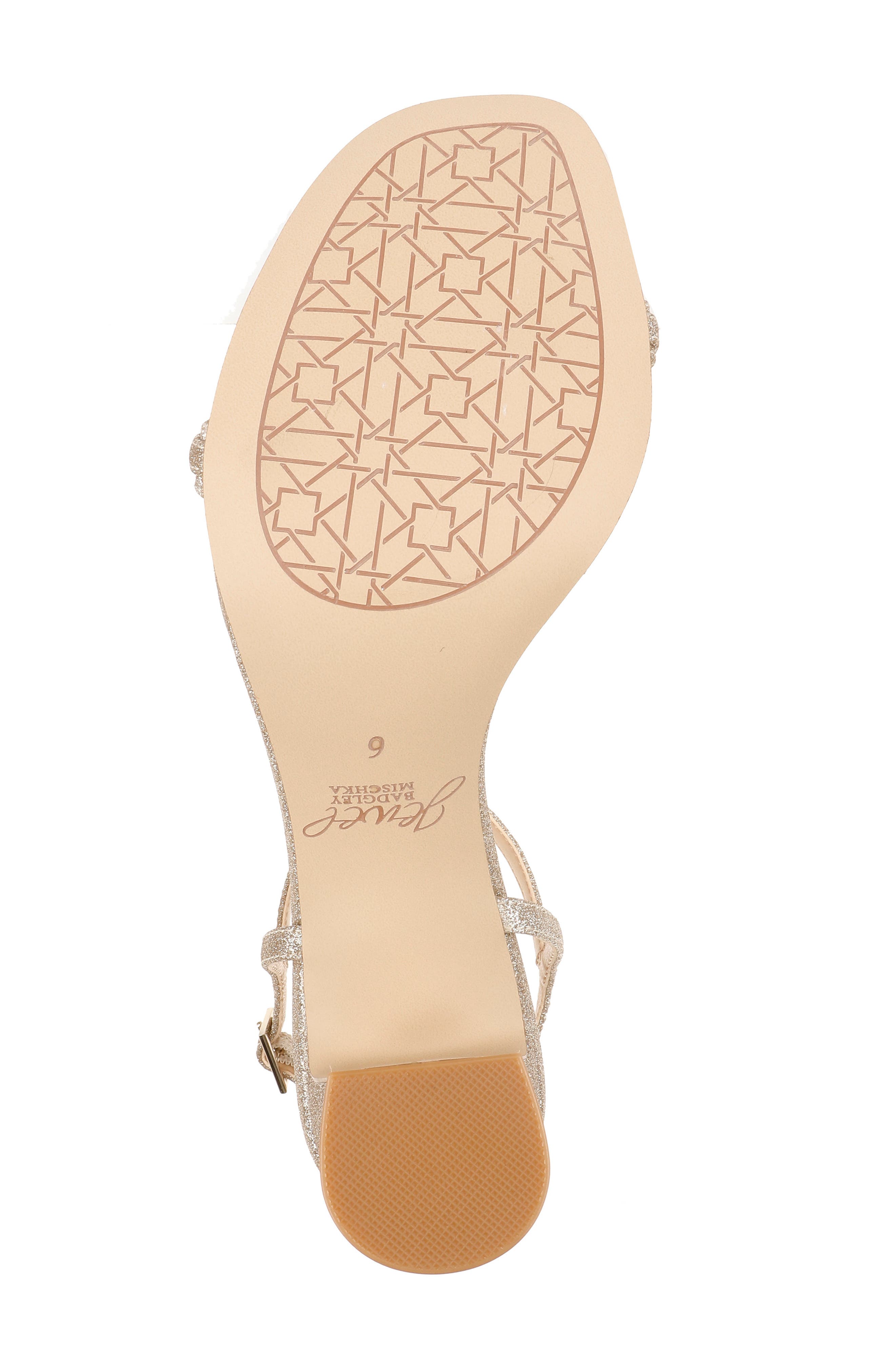 Charlee Block Heel Sandal, Alternate, color, LIGHT GOLD