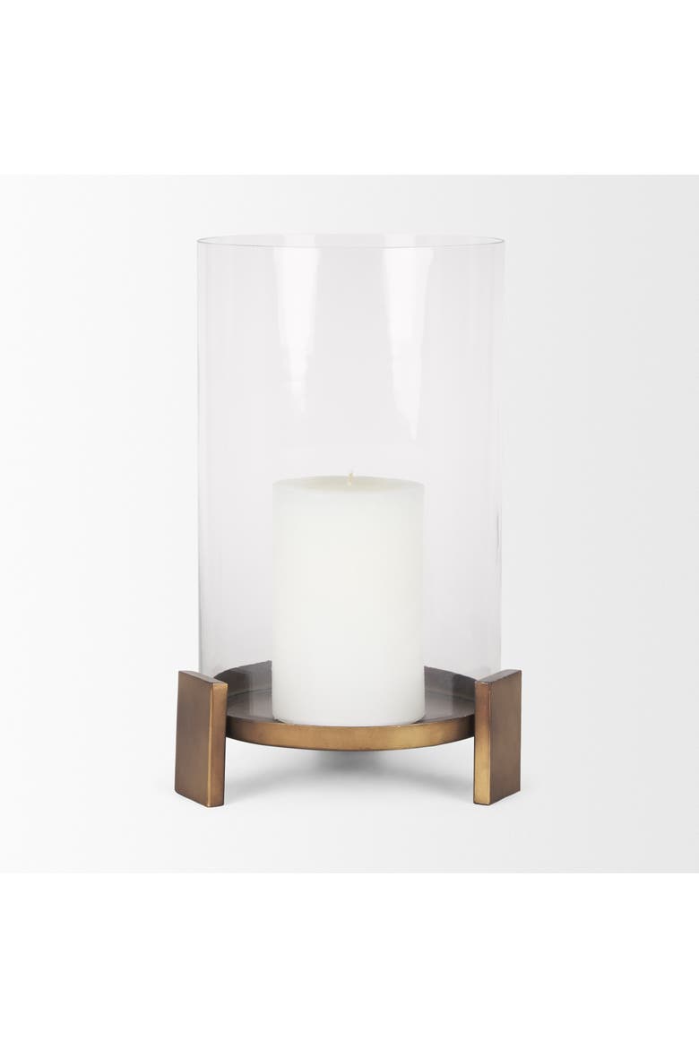 Price Hurricane Candle Holder, Alternate, color, Gold