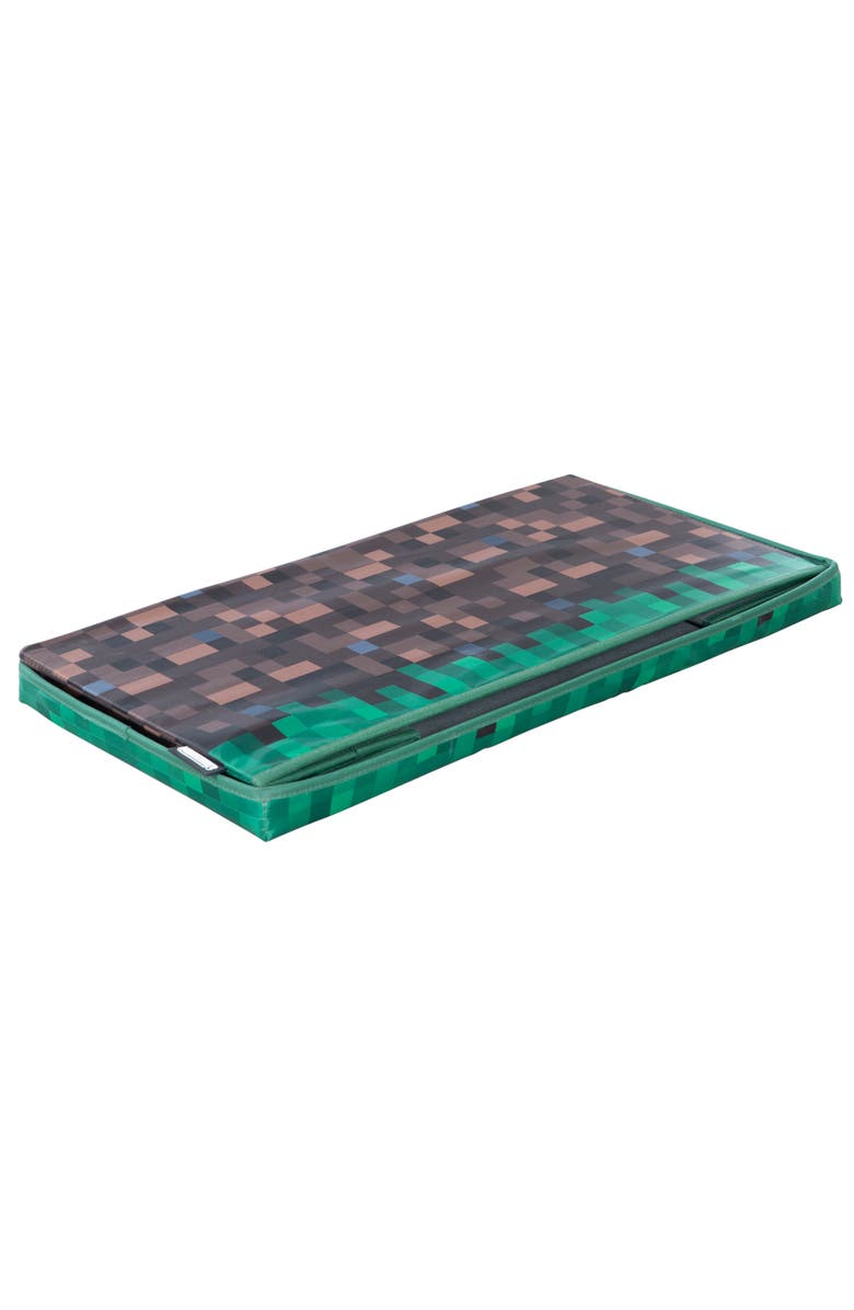 MINECRAFT Pixel Grass Block Toy Storage Box, Alternate, color, Multicolored