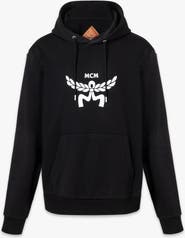 MCM Classic Logo Hoodie in Organic Cotton