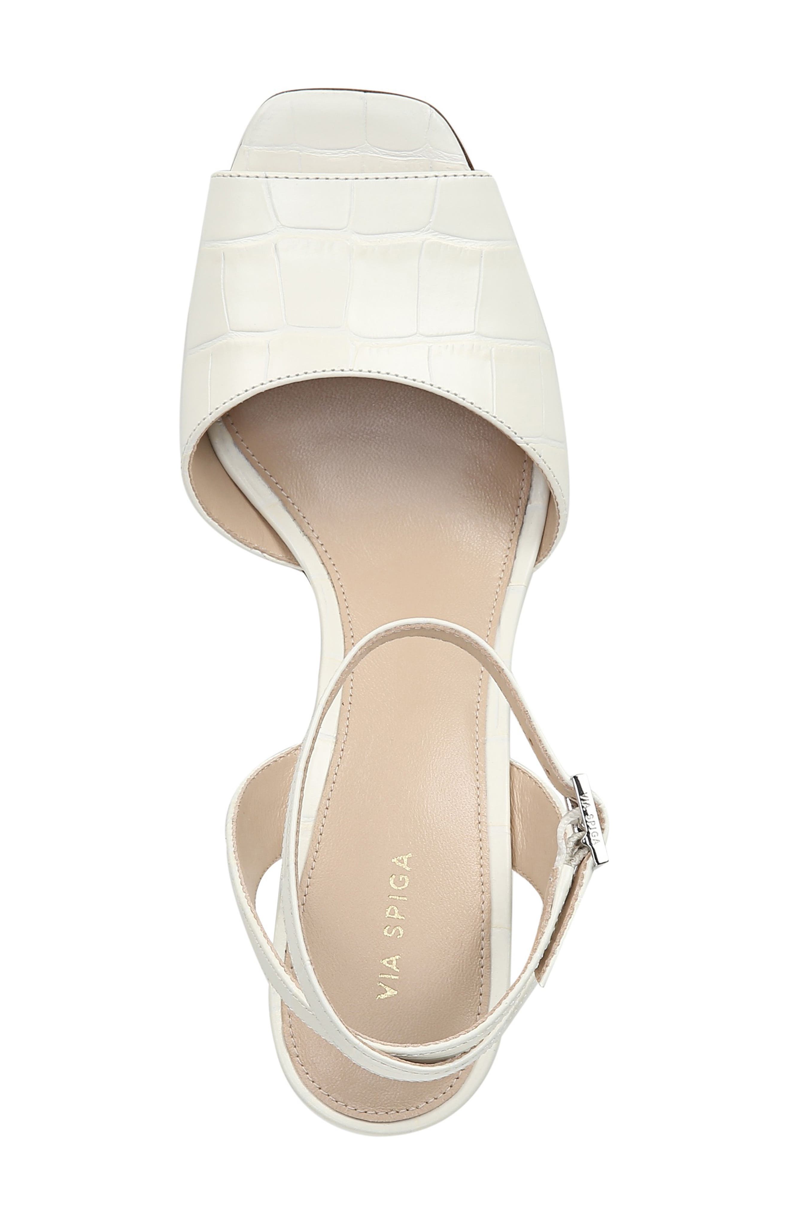 Tatienne Sandal, Alternate, color, MILK LEATHER