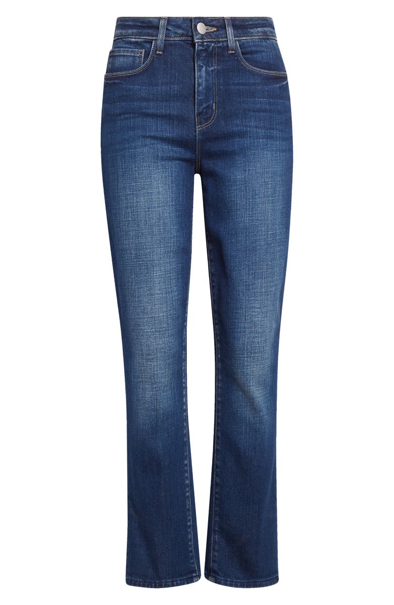 L'AGENCE Celestia Slim Fit Crop Jeans, Alternate, color,