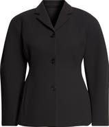 Jil Sander Sculpted Crepe Jacket