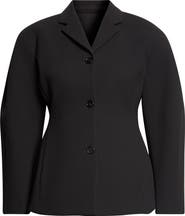 Jil Sander Sculpted Crepe Jacket
