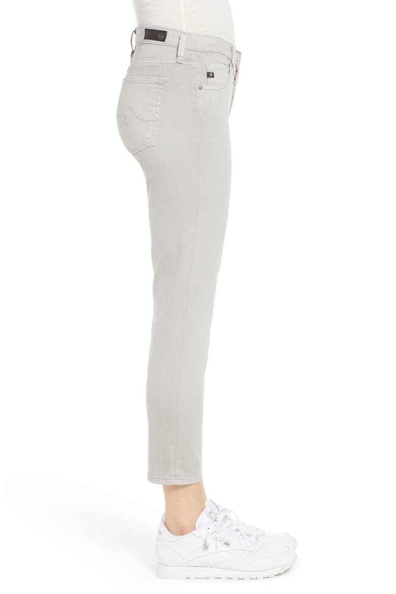 The Prima Crop Cigarette Jeans, Alternate, color, SULFUR GREY DAWN