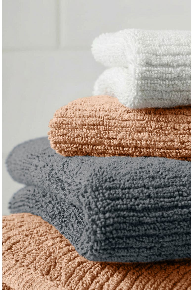 6-Piece Turkish Cotton Towel Set, Alternate, color, CREAM