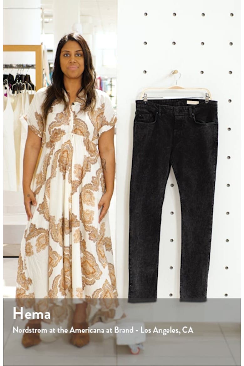 Cigarette Skinny Fit Jeans video