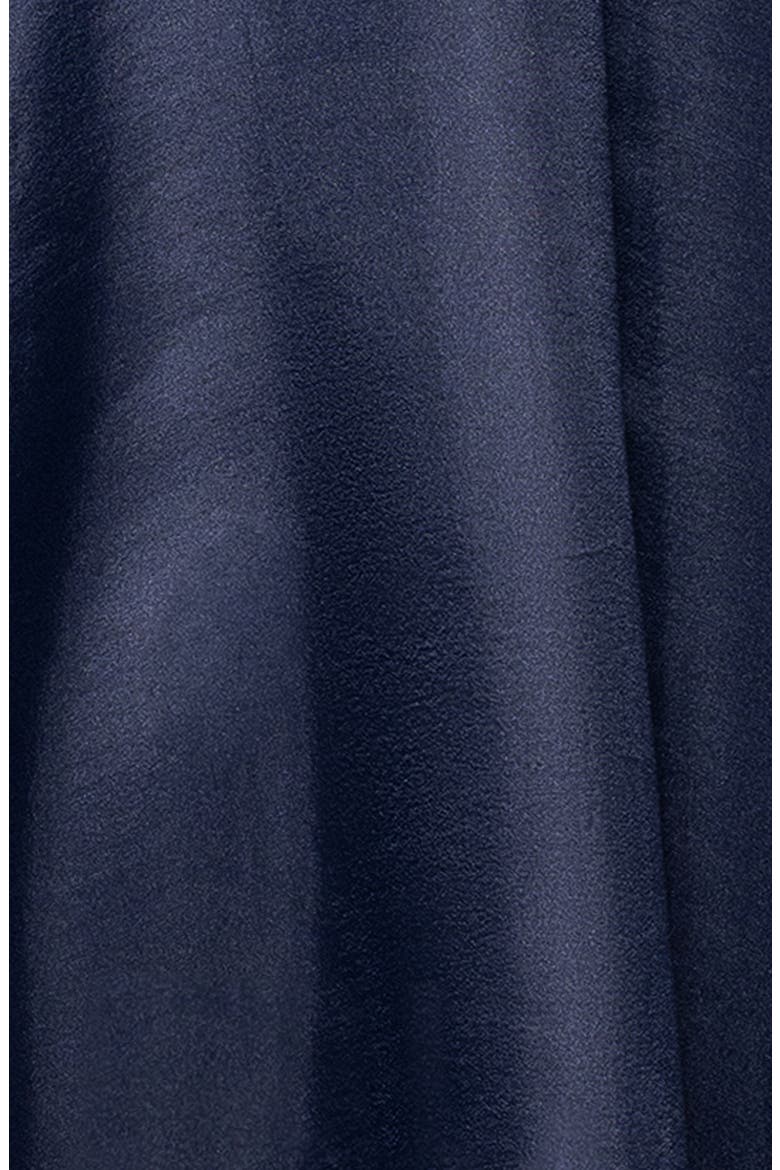 Long Sleeve Organza Dress, Alternate, color, NAVY