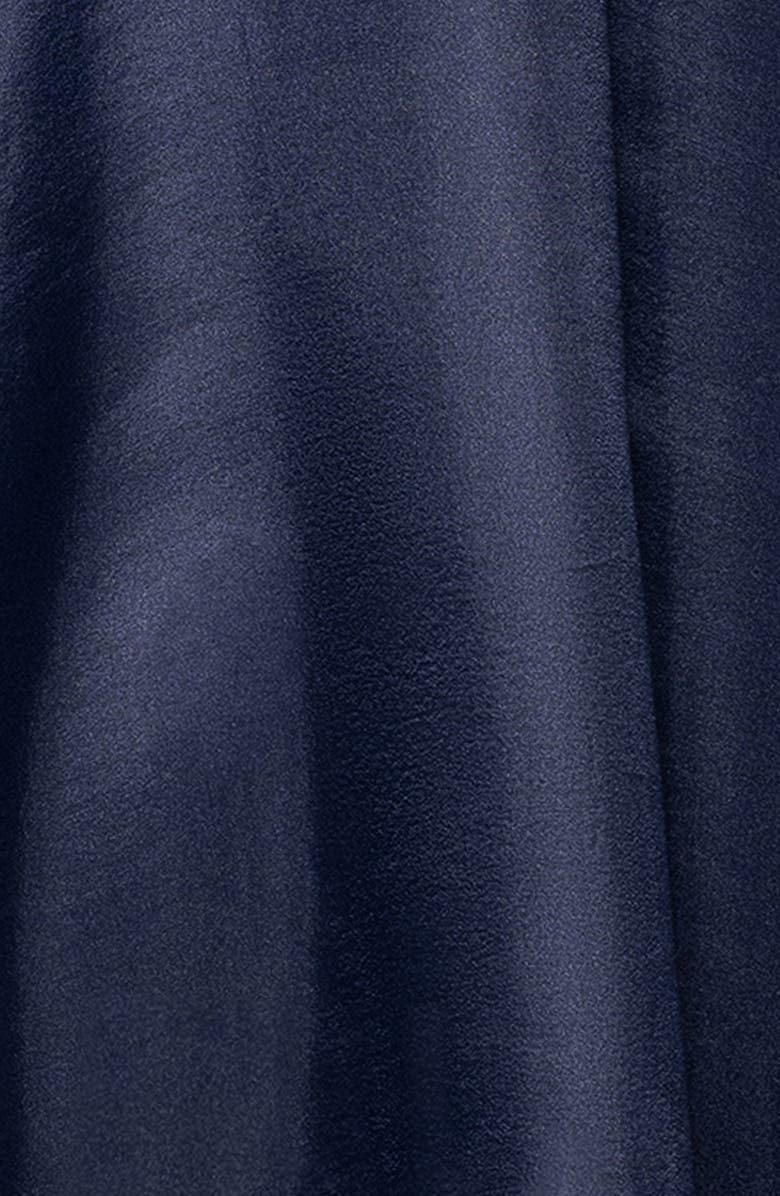 Betsy & Adam Long Sleeve Organza Dress, Alternate, color, 