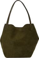 Madewell The Shopper Tote in Soft Grain Suede