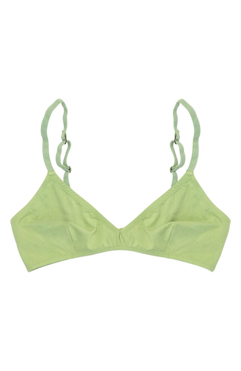 NICO Plant Dyed Organic Cotton Triangle Bra, Main, color,
