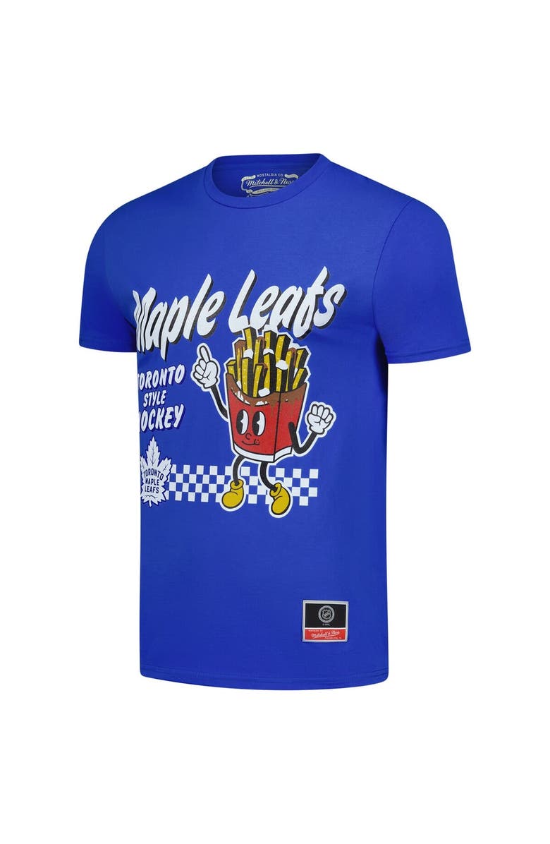 Mitchell & Ness Men's Mitchell & Ness Blue Toronto Maple Leafs Local Food T-Shirt, Alternate, color, 