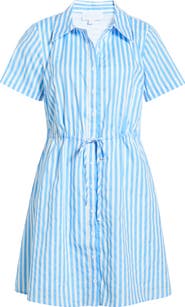 SUGARLIPS Saida Kenda Striped Shift Minidress
