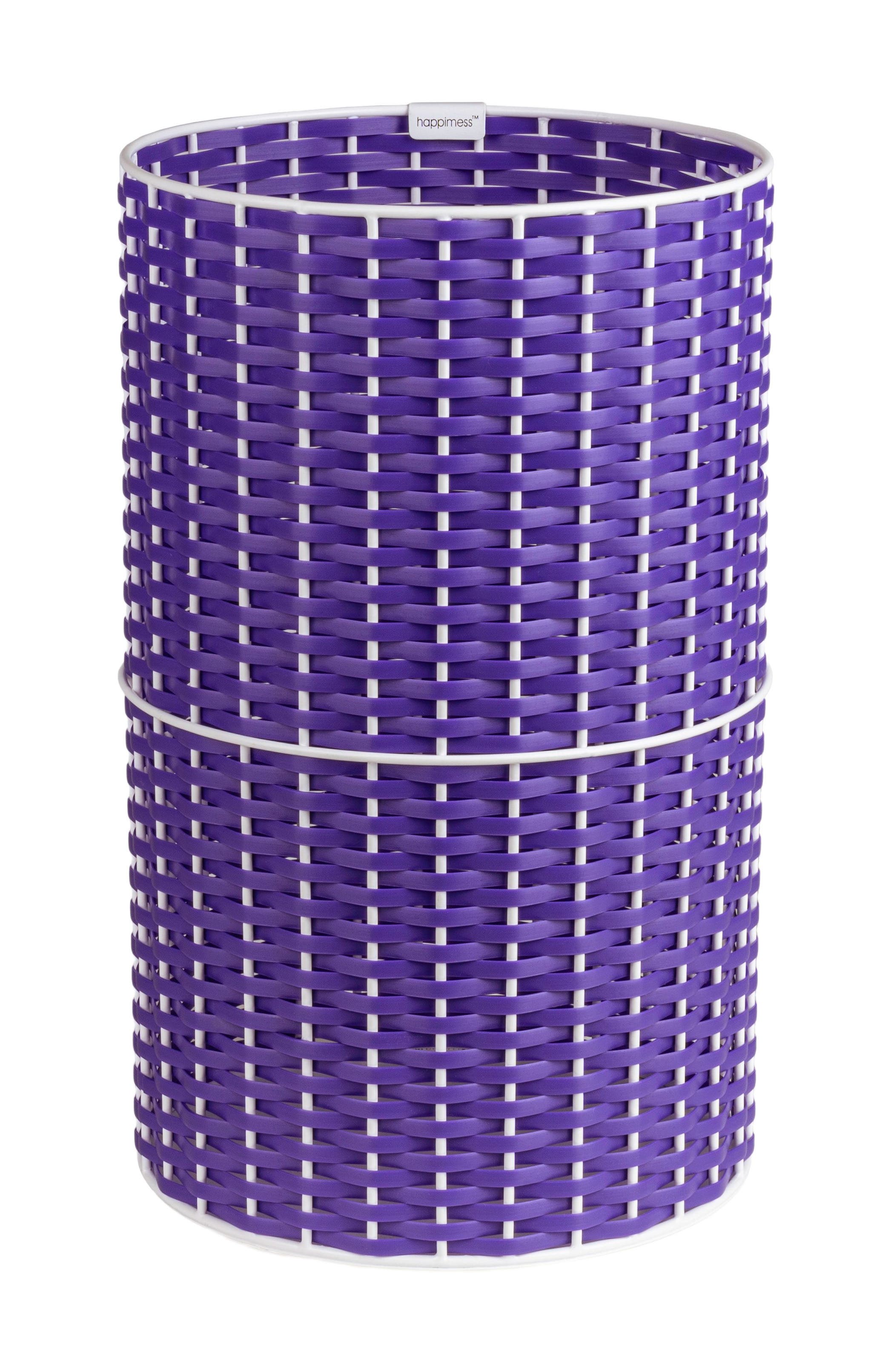 Purple/White