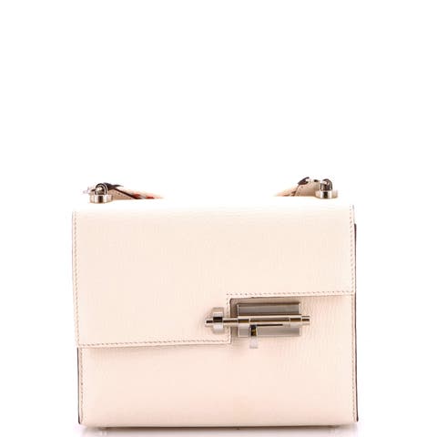 Verrou Bag Chevre Mysore and Canvas Mini