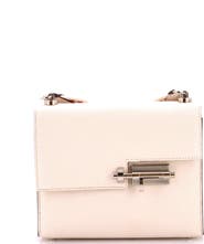 Pre-Owned Hermes Verrou Bag Chevre Mysore and Canvas Mini