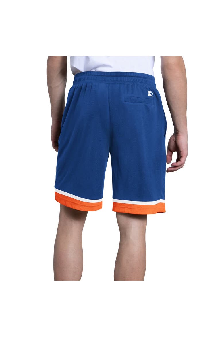 Men's Starter  Royal Denver Broncos Throwback Power Play Mesh Shorts, Alternate, color, Royal