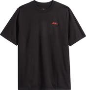 Malbon Golf Bermuda Members Cotton Graphic T-Shirt