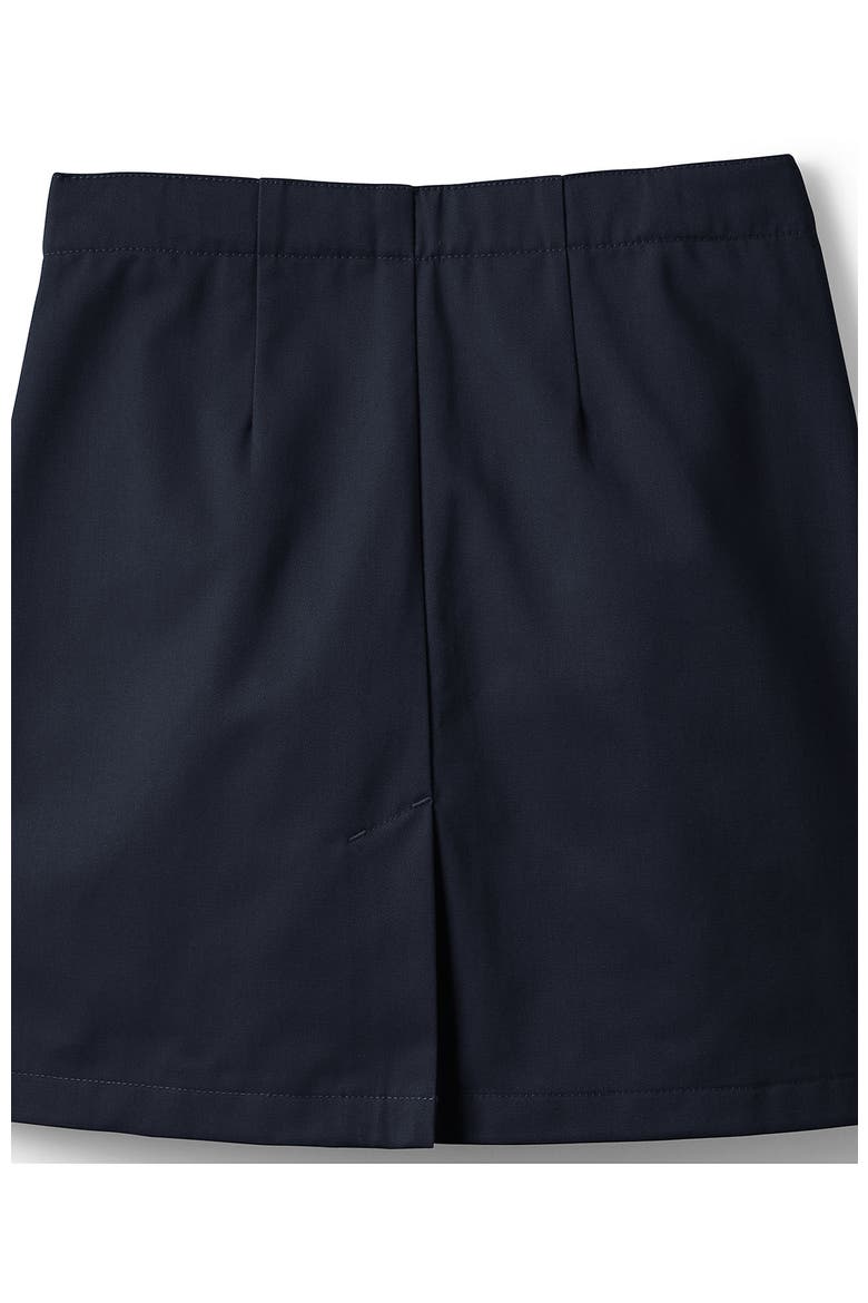 School Uniform Girls Plus Blend Chino Skort Above Knee, Alternate, color, Classic Navy