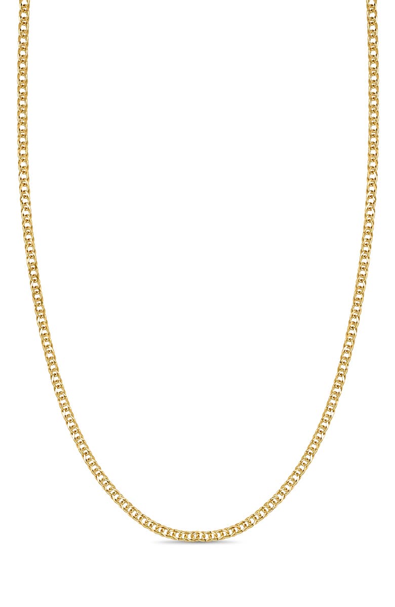 Bony Levy Mixed 14K Gold Cable Chain Necklace, Main, color, 14K Yellow Gold