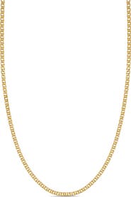 Bony Levy Mixed 14K Gold Cable Chain Necklace